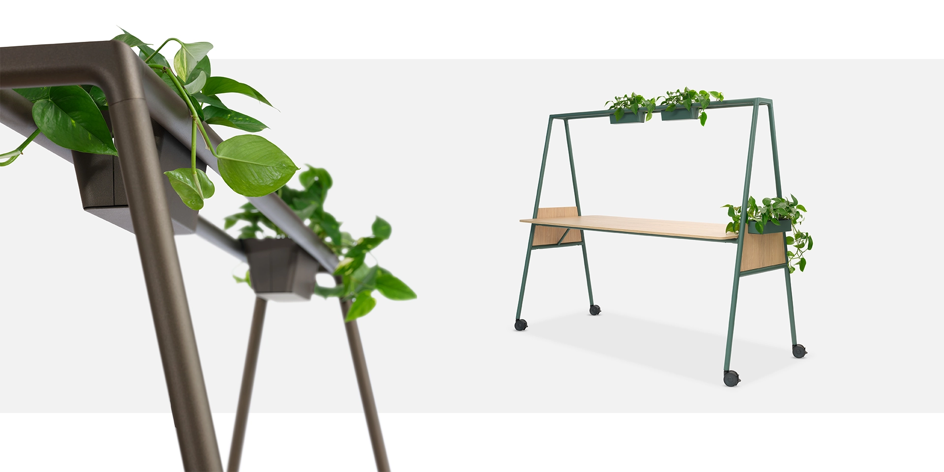 Plantenpot voor 3e niveau