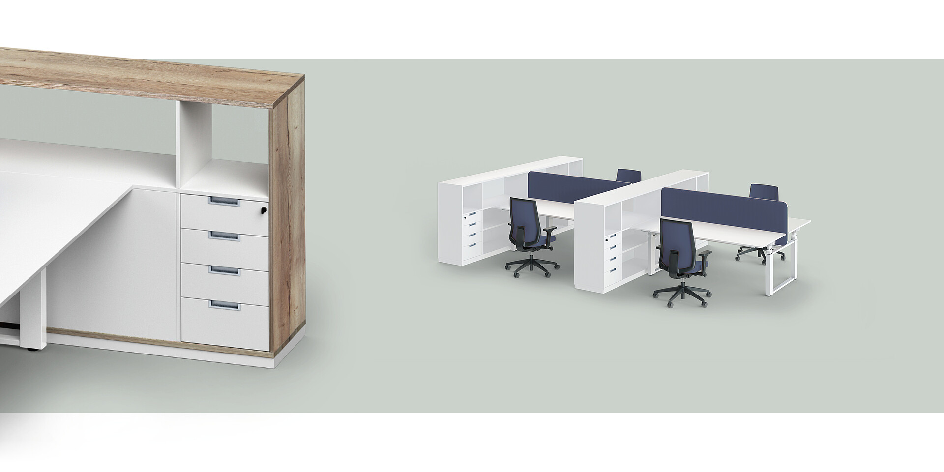 Délimitation de l’espace au niveau du bureau