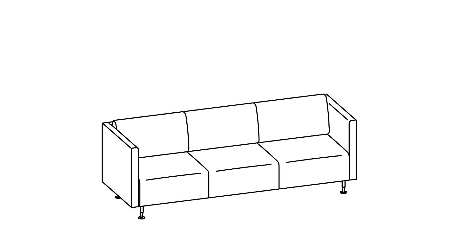 3-seater sofa