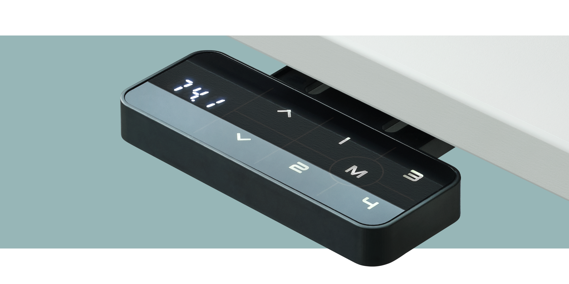 Electric height adjustment – extendable hand switch memory