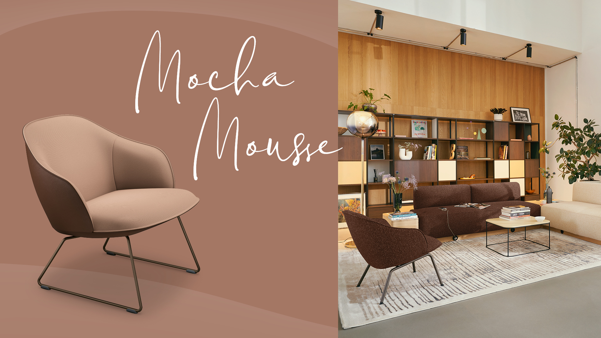Mocha Mousse - The Pantone colour 2025 meets Sedus Work Café