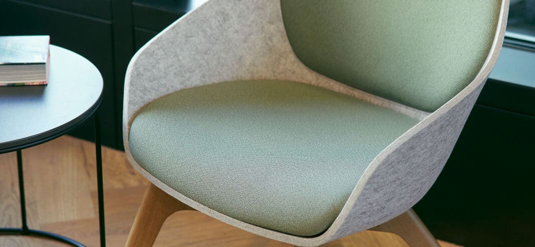 se:lounge light – the new chair with PET felt shell