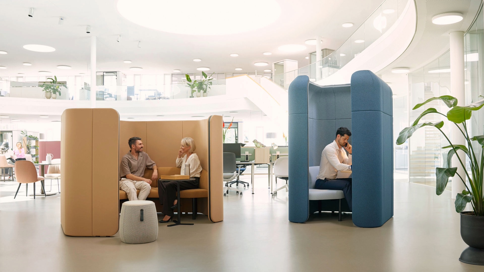 How se:hive enables retreat and focus in open spaces