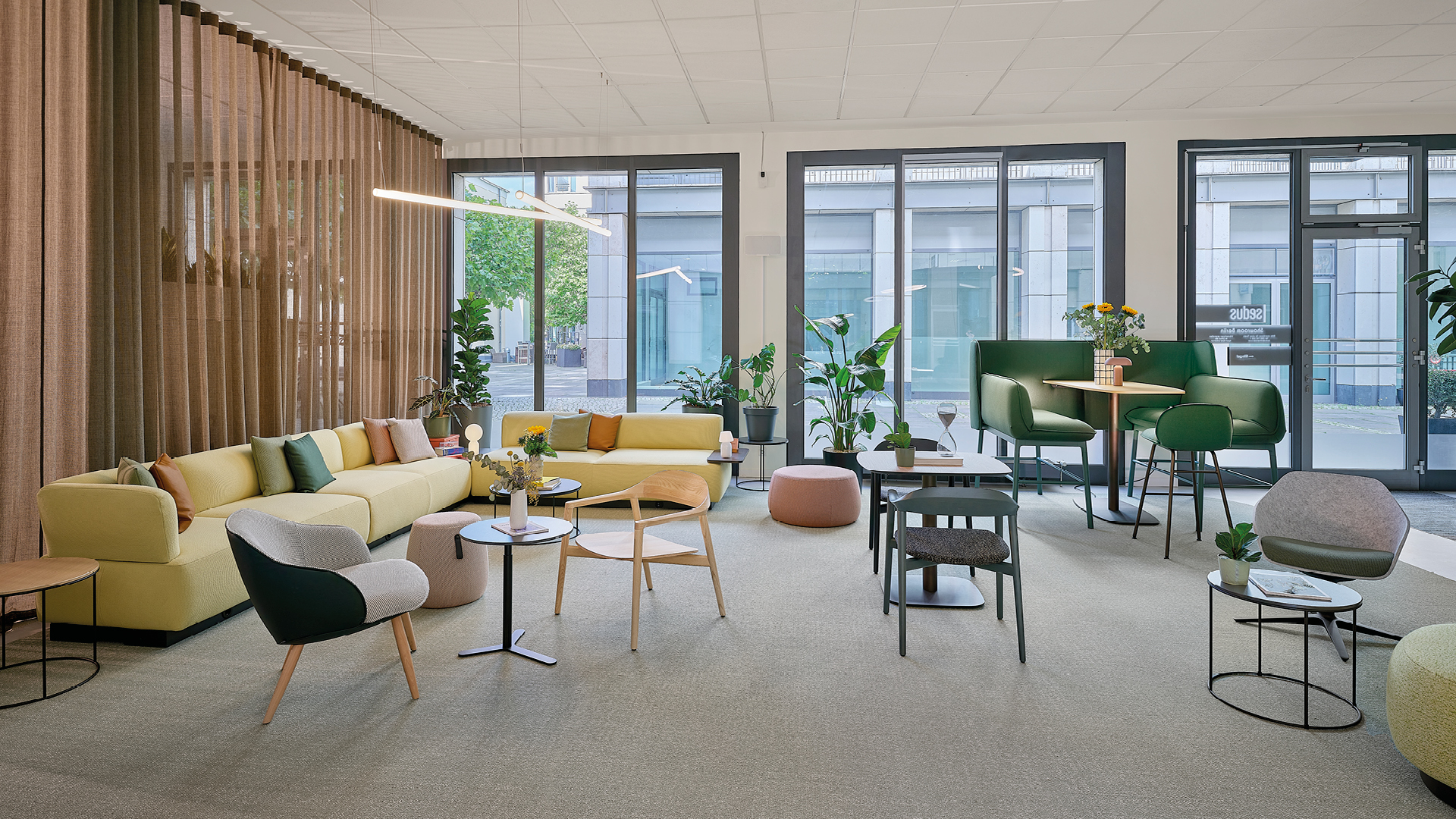 Sedus Hub Berlín: el espíritu de un café de trabajo urbano, con espacio para la concentración, la tranquilidad y la conexión