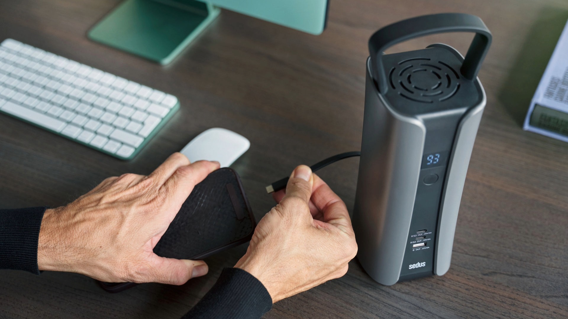 se:charge – Batería portátil para entornos de trabajo flexibles