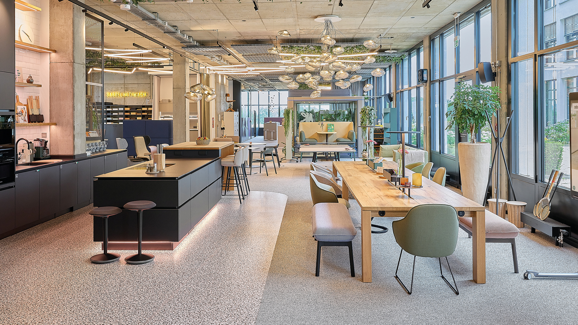 Sedus HUB Eschborn là où Sedus devient tangible dans la région Rhin-Main